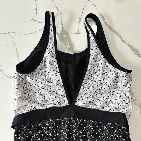 Anne Cole | In First Lace High Neck Women’s One Piece Swimsuit Bathing Suit - Picture 8 of 9